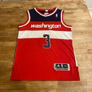 Washington NBA Adidas Jersey  Red #3 Beal basketball XS